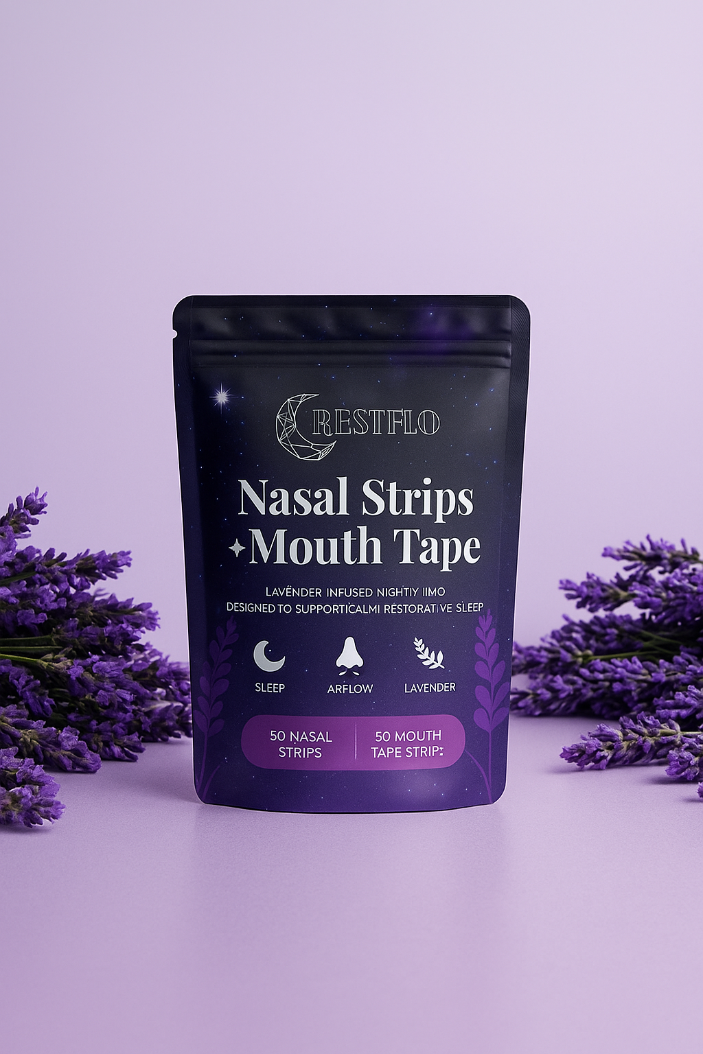 Restflo Sleep Pack | Lavender Nasal & Mouth Strips