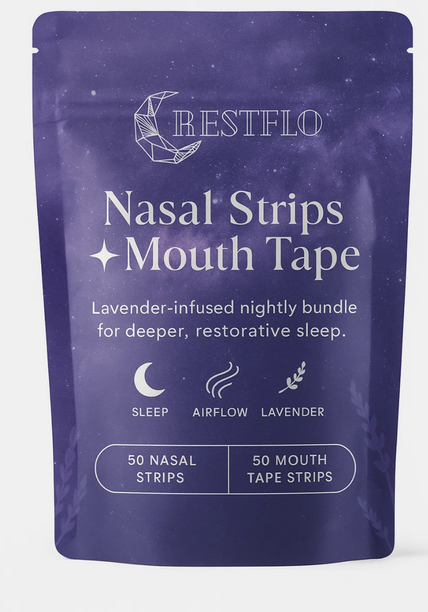 Restflo Sleep Pack | Lavender Nasal & Mouth Strips