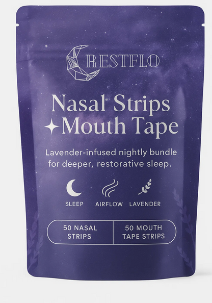 Restflo Sleep Pack | Lavender Nasal & Mouth Strips